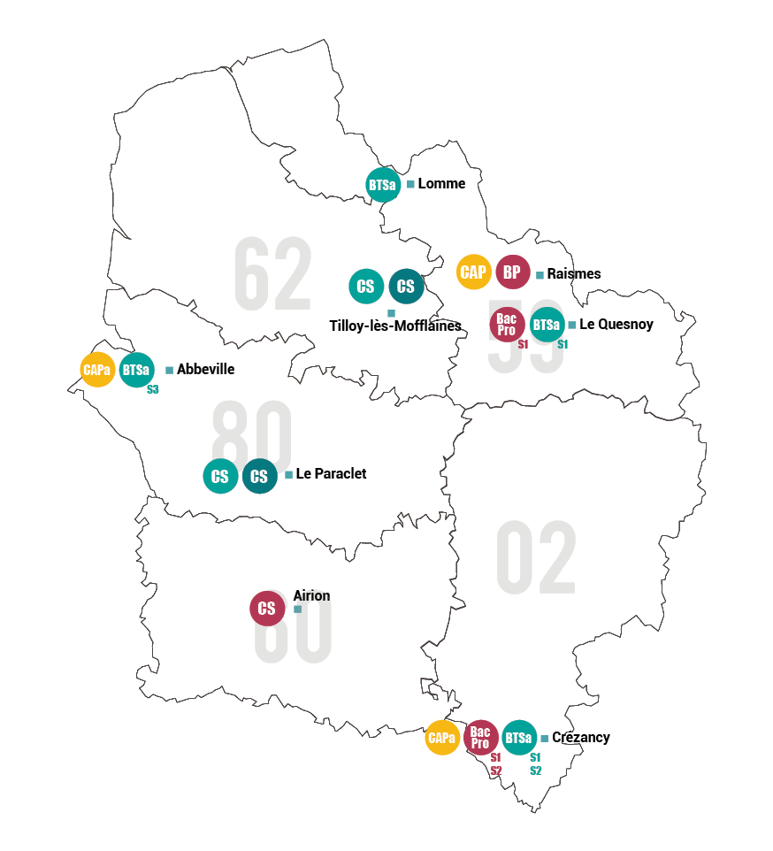 Filière Commerce 2020 Carte Filière Commerce