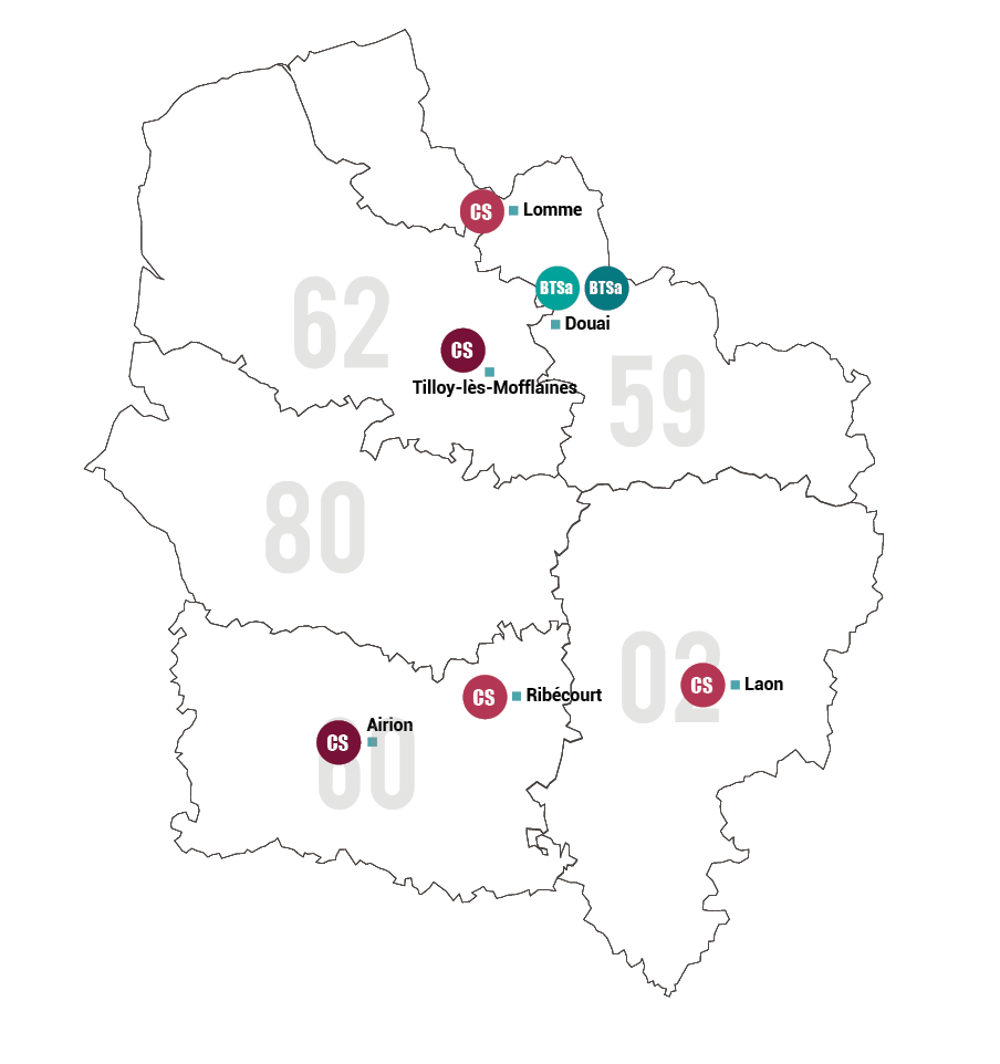 Filière Environnement 2020 Carte Filière Environnement