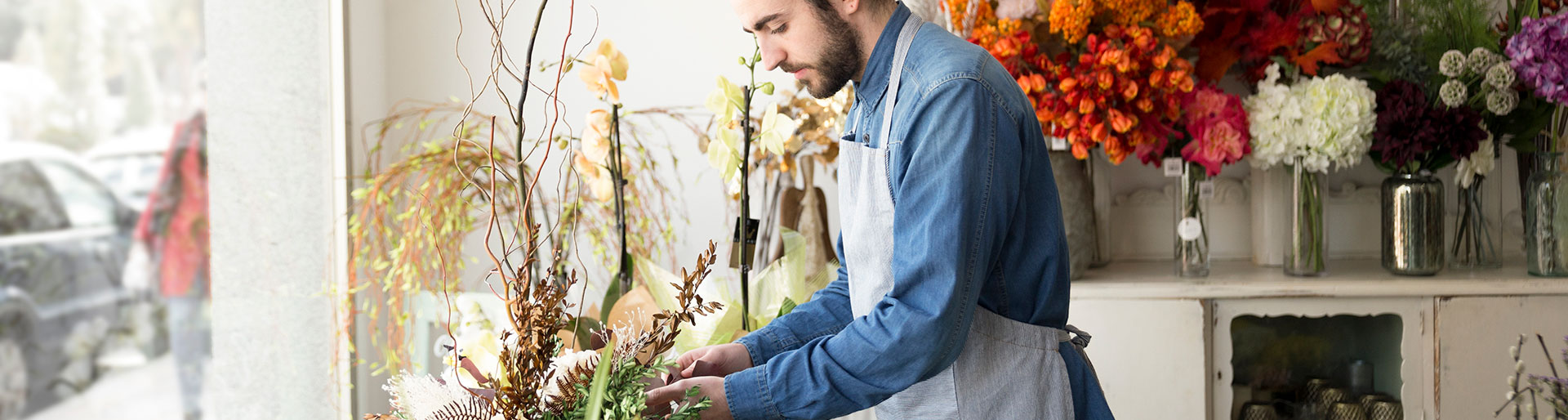 CAP homme fleuriste